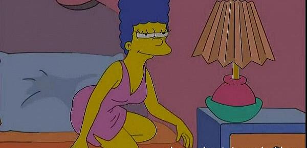  Lesbian Hentai - Lois Griffin and Marge Simpson